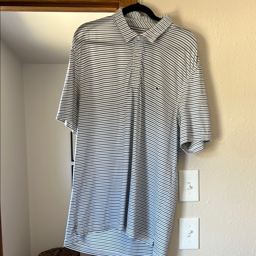Classic Striped Polo Shirt